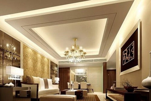 False ceiling – Gypsum, Grid systems and Wooden